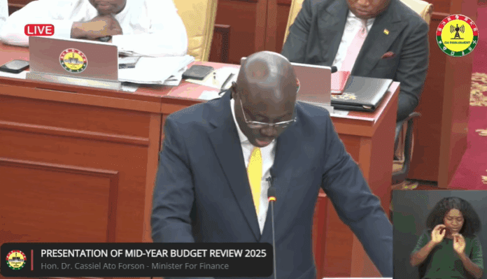 Ghana Mid-Year Budget 2025: Energy Sector Crisis & Cedi Surplus – Dr Ato Forson