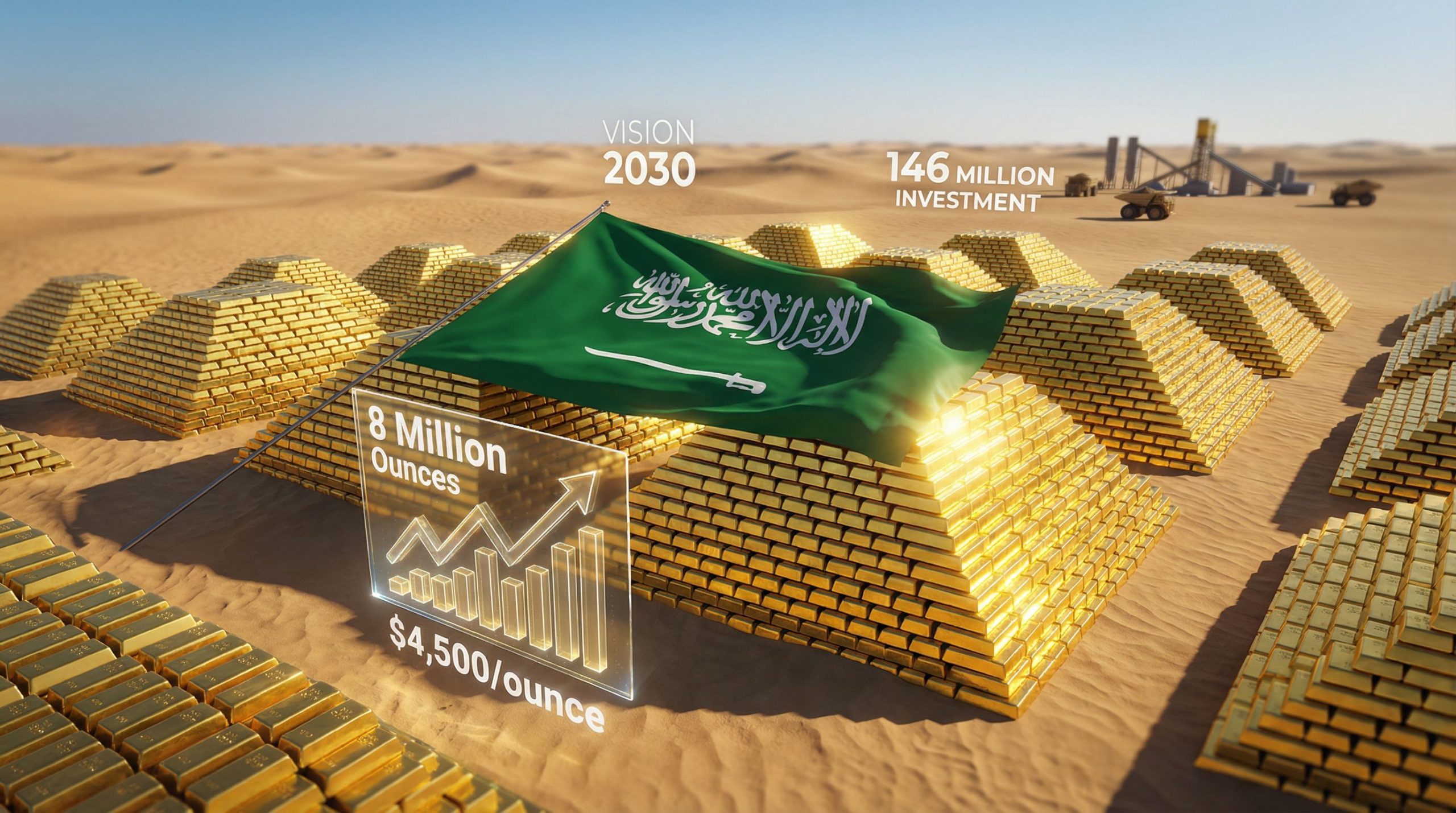 Saudi Arabia’s Gold Surge and the New Global Race