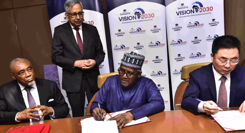 Dangote Cement Seals $1 Billion Expansion Deal to Deepen Industrial Footprint Across Seven African Markets