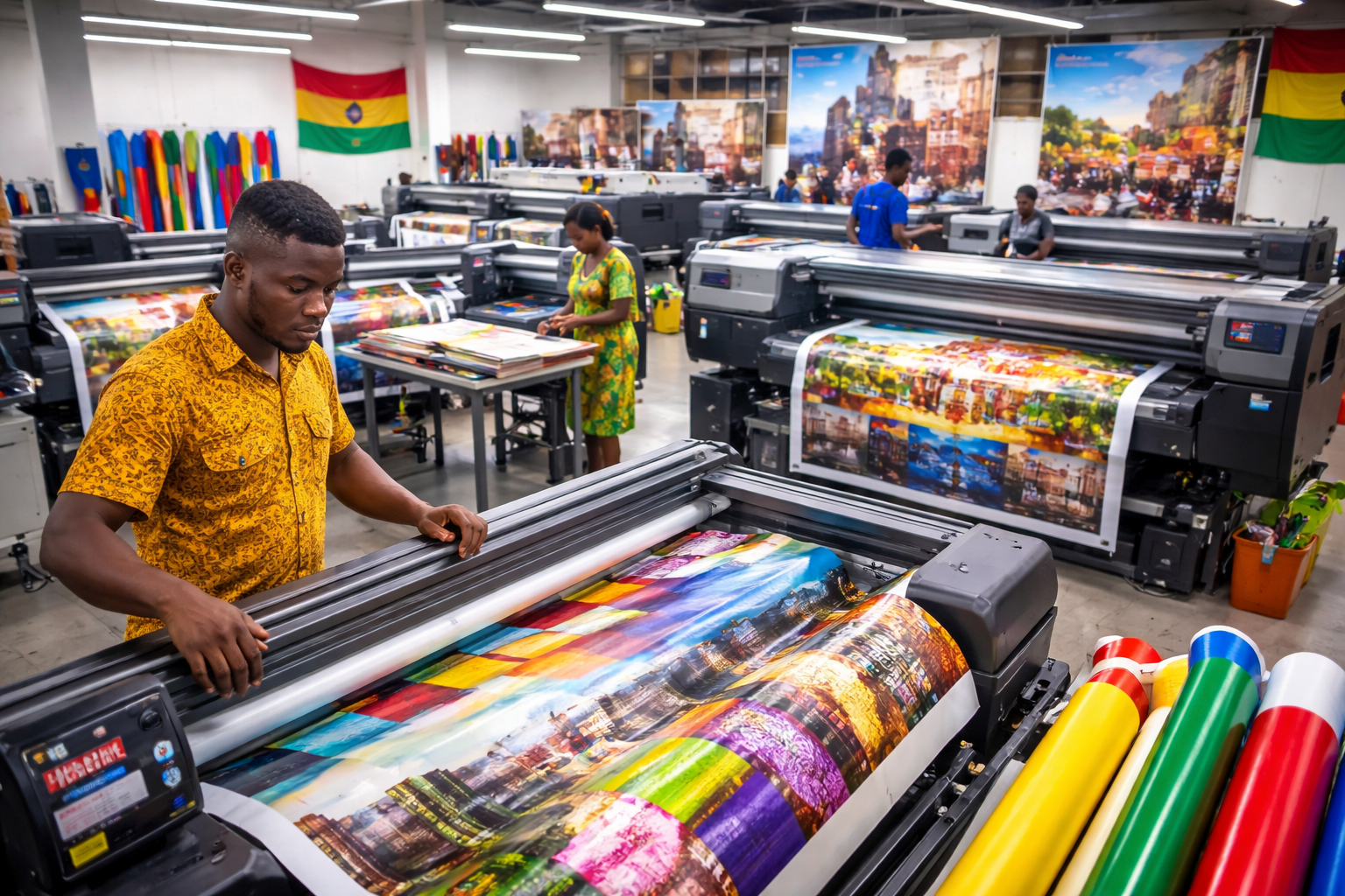 Ghana’s Printing Industry Expands as Retail and Advertising Markets Drive Demand