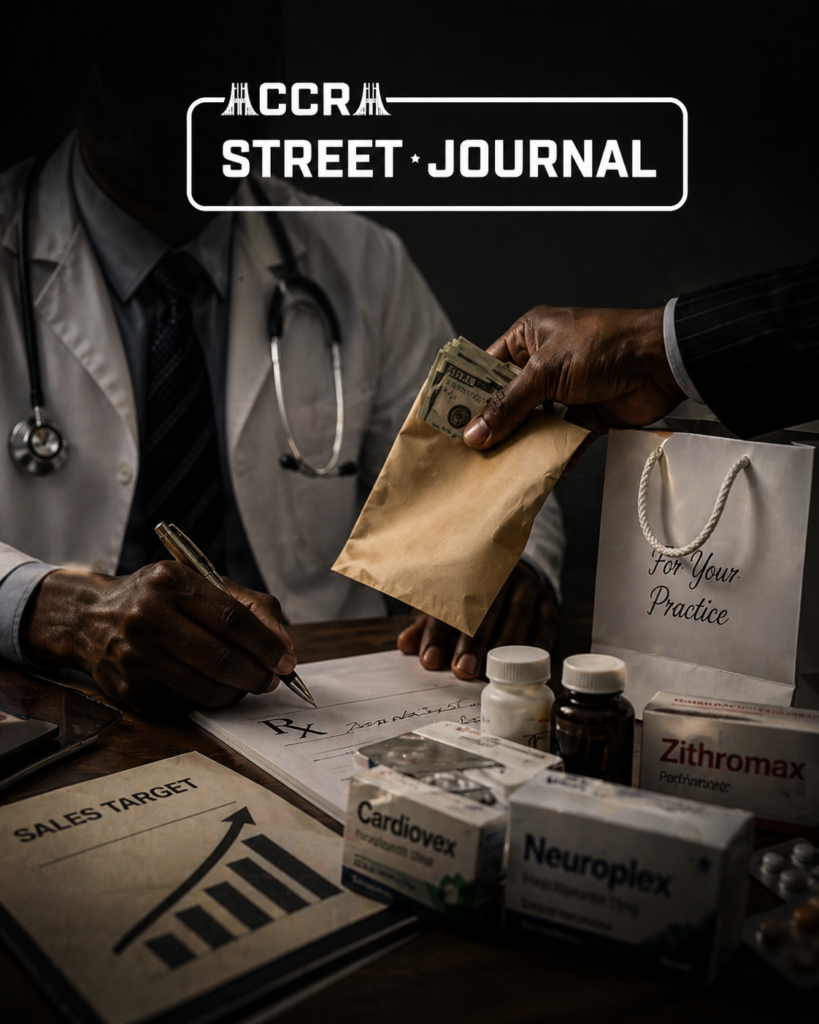 When Doctors Become Sales Reps: How Foreign Drug Companies Are Driving Deadly Prescriptions in Ghana