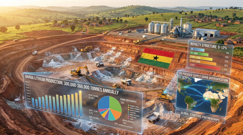 Ghana’s Lithium Agreements Signal a Strategic Shift From Gold Dependency to Battery Mineral Economics