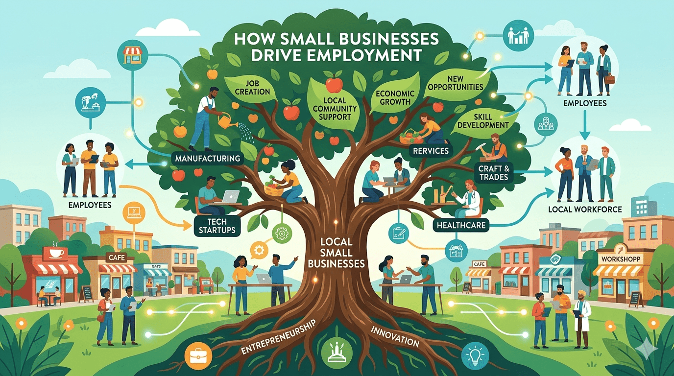 How Small Businesses Drive Employment