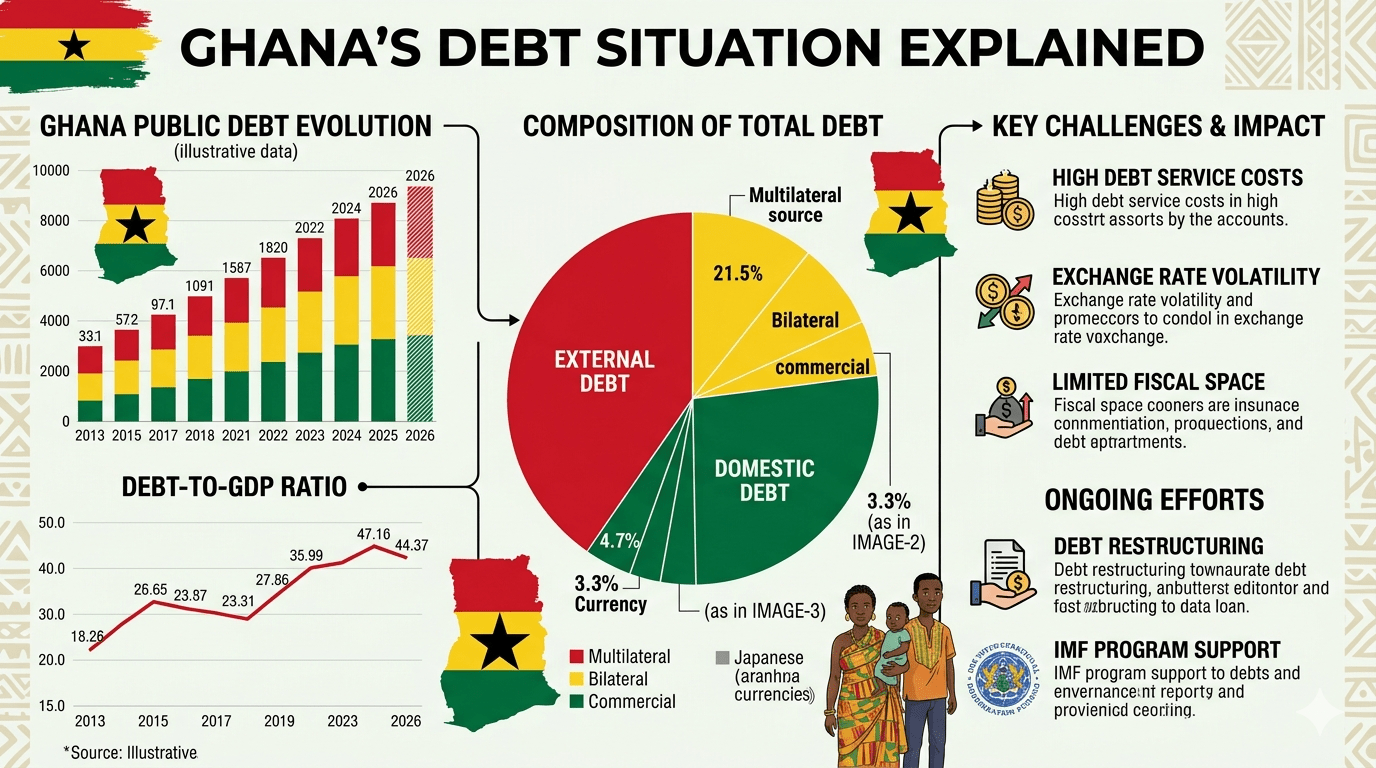 Ghana’s Debt Situation Explained