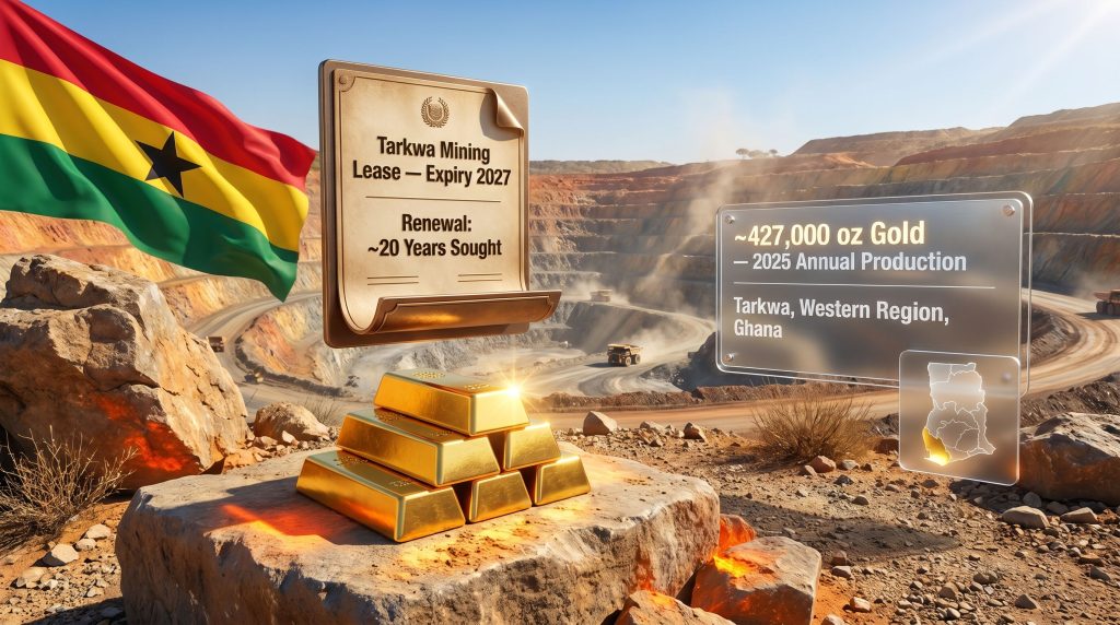 Ghana Signals Stricter Scrutiny for Gold Fields' Tarkwa Lease Renewal