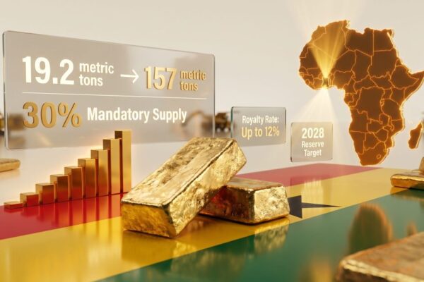 Ghana's Mineral Royalty Receipts Surge 40% to GH₵2.01 Billion in Q1 2026