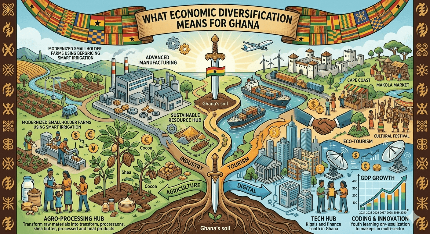 What Economic Diversification Means for Ghana