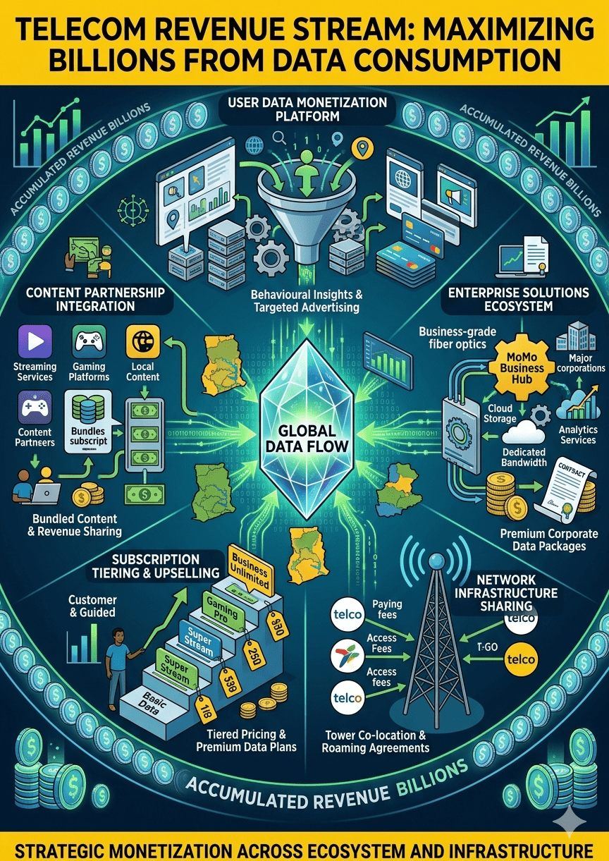 How Telecom Companies Make Billions From Data Consumption
