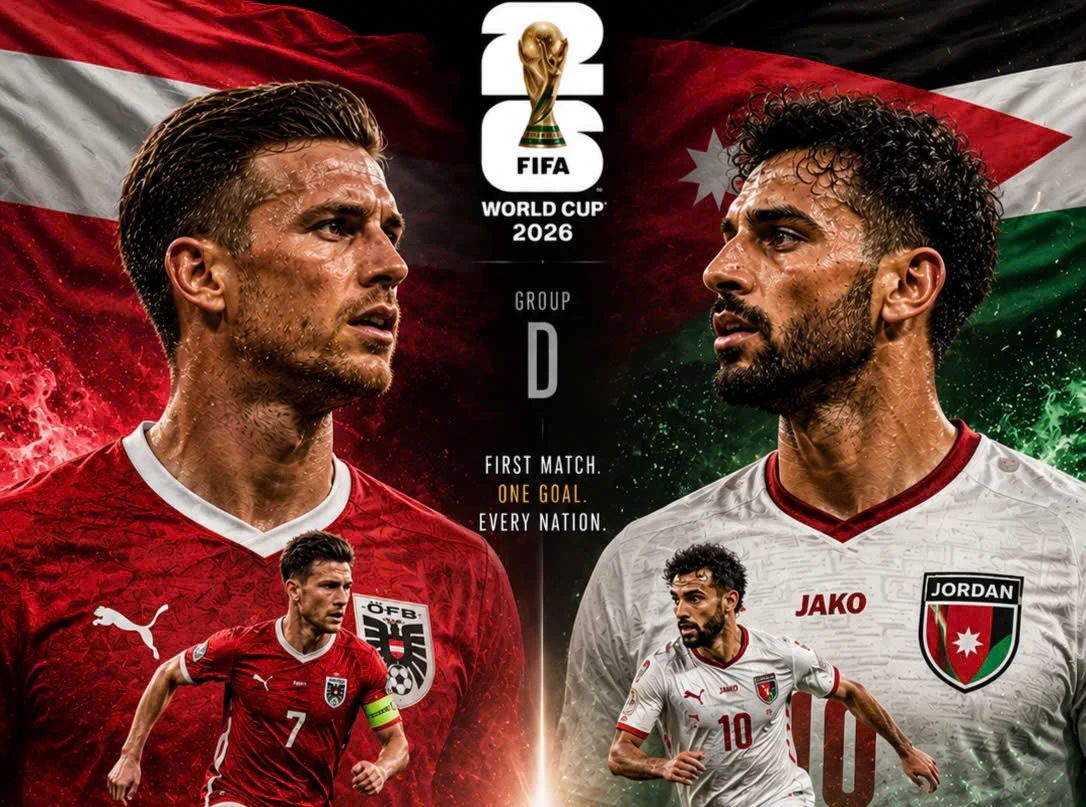 Austria vs Jordan World Cup 2026