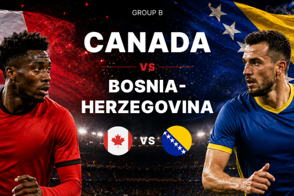 Canada vs Bosnia and Herzegovina Live