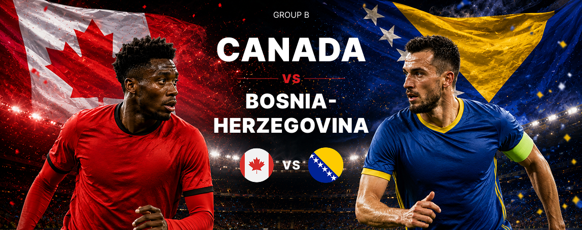 Canada vs Bosnia and Herzegovina Live