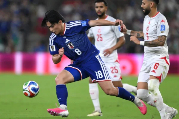 Japan Hit Four Past Tunisia in 1,000th World Cup Match