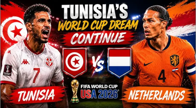 Tunisia vs Netherlands