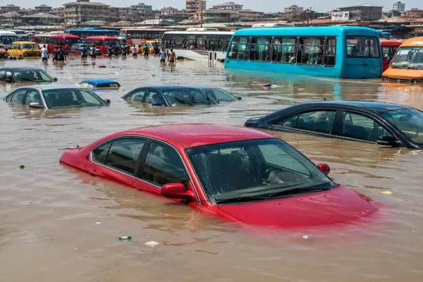 Accra Floods Destroy 1,000 Vehicles