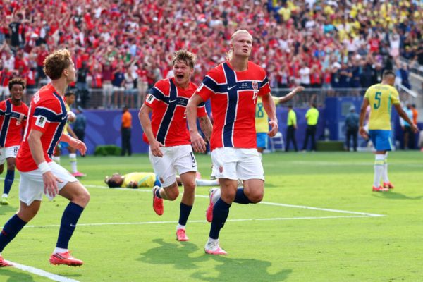 Brazil Vs Norway: Haaland Brace Sends Norway Past Brazil