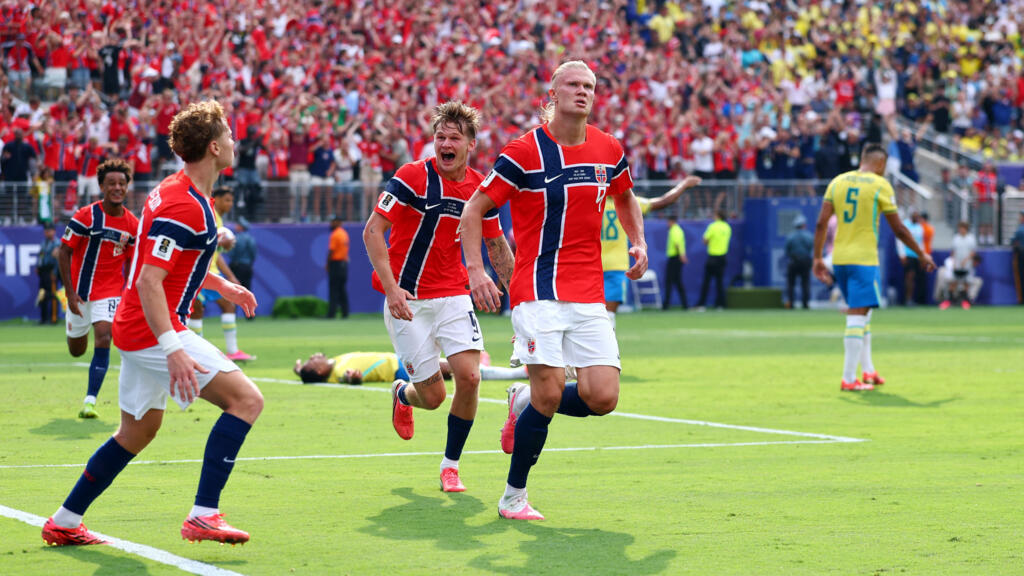 Brazil Vs Norway: Haaland Brace Sends Norway Past Brazil
