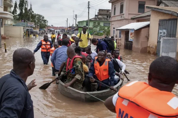Emergency Response Intensifies as Accra Floods Displace 70,000 With More Rain Forecast