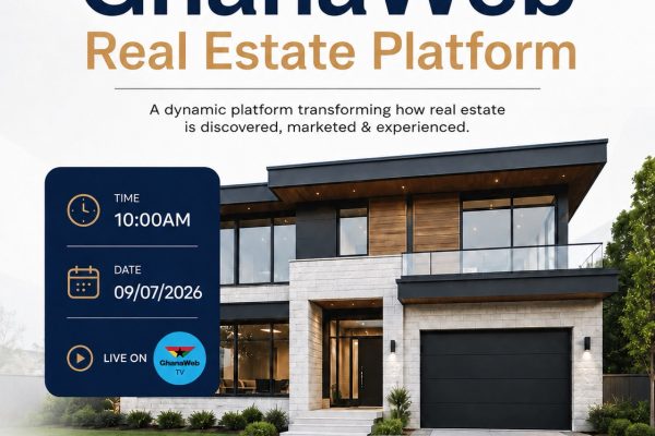GhanaWeb to Unveil Game-Changing Real Estate Platform on July 9, 2026