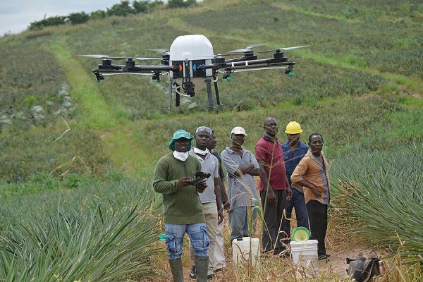 How drones are changing agriculture and security in Ghana