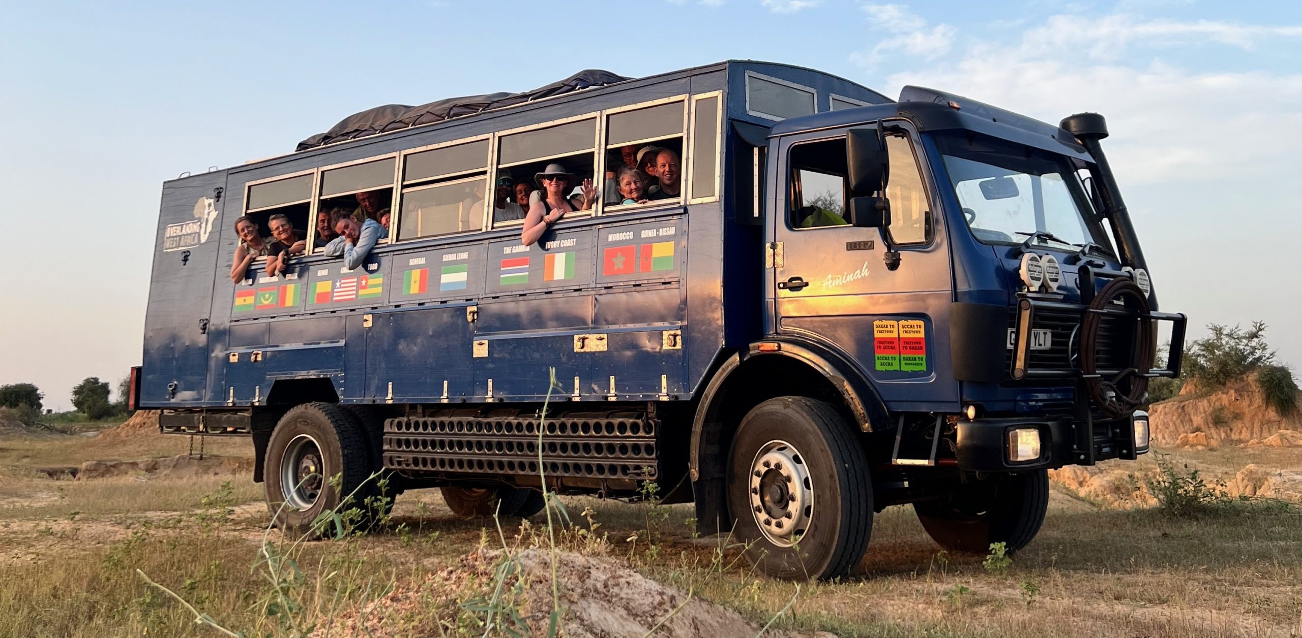 Accra to Guinea by bus