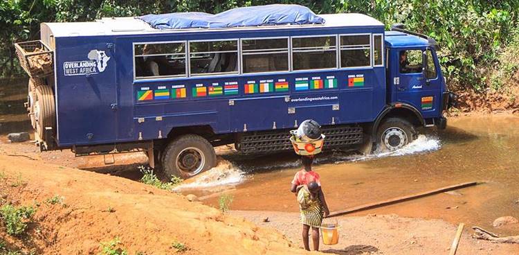 Accra to Sierra Leone by bus