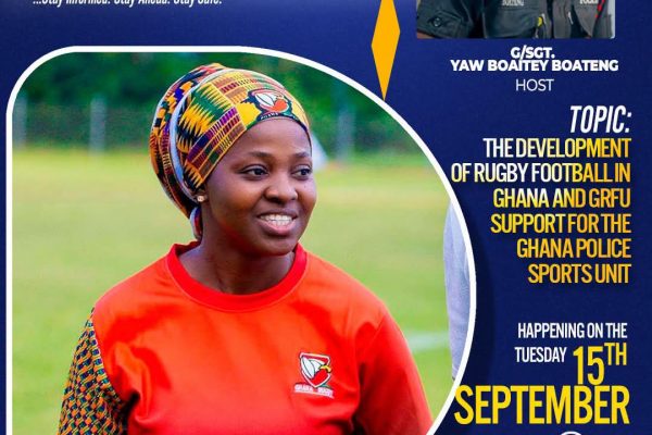 Rafatu Inusah to Discuss the Future of Ghana Rugby on GH Police TV