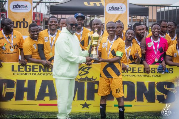 UMB Speed Stars Beat Black Stars Legends 6-2 in Exhibition Match