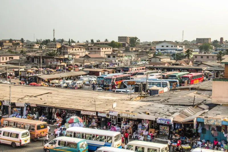 International Bus Stations in Accra