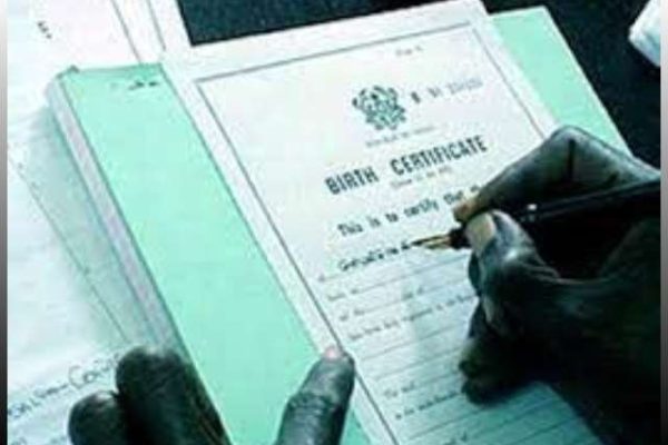 Ghana Birth Certificate Application