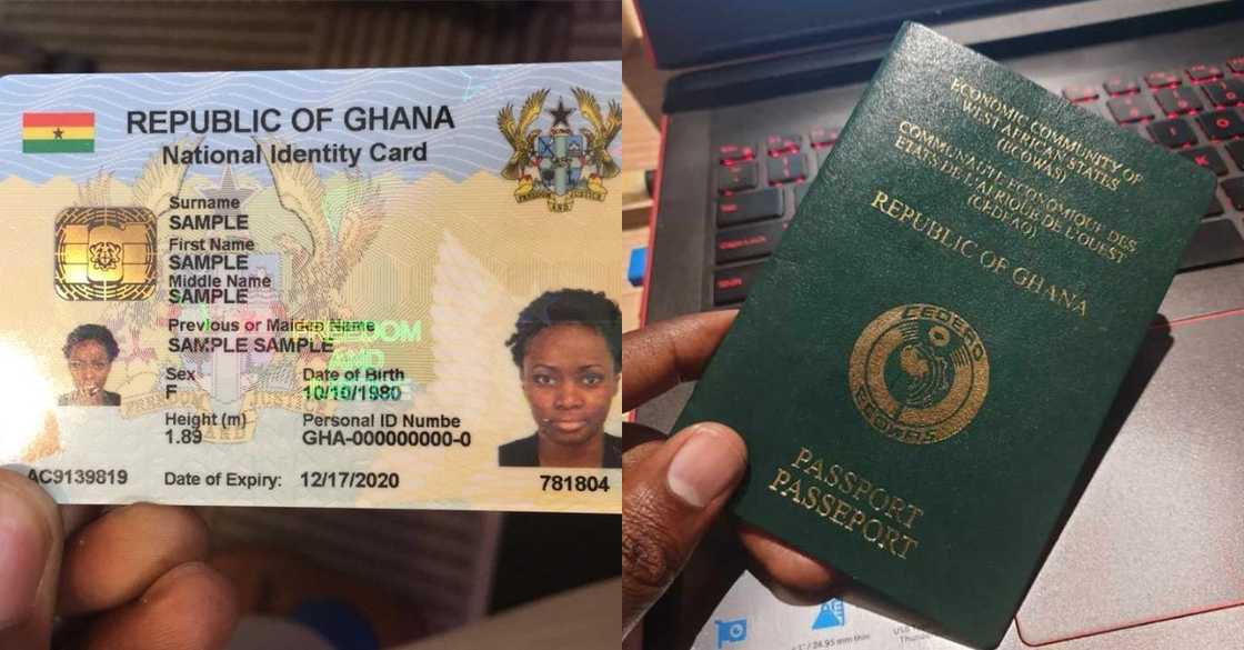 Ghana Card and Passport