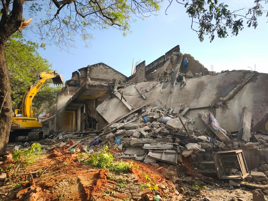 The Madina Market Demolition