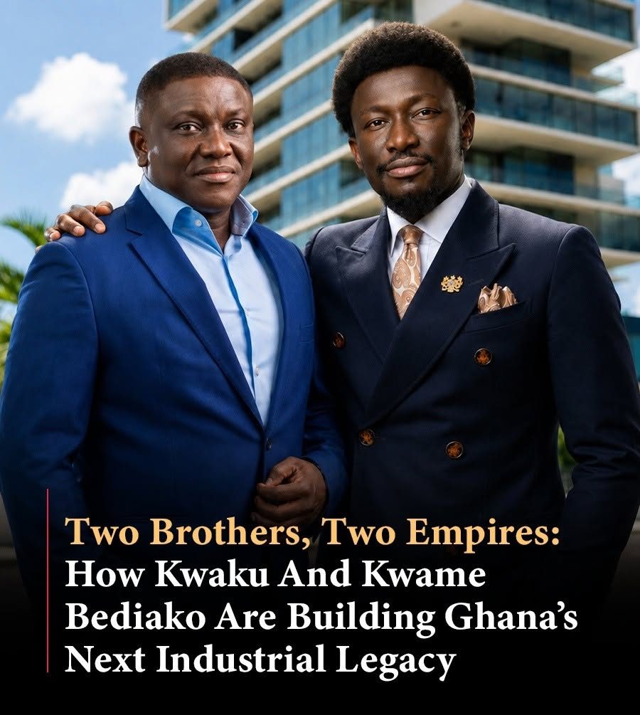 Two Brothers, Two Strategies: Inside the Business Empires of Kwaku and Nana Kwame Bediako